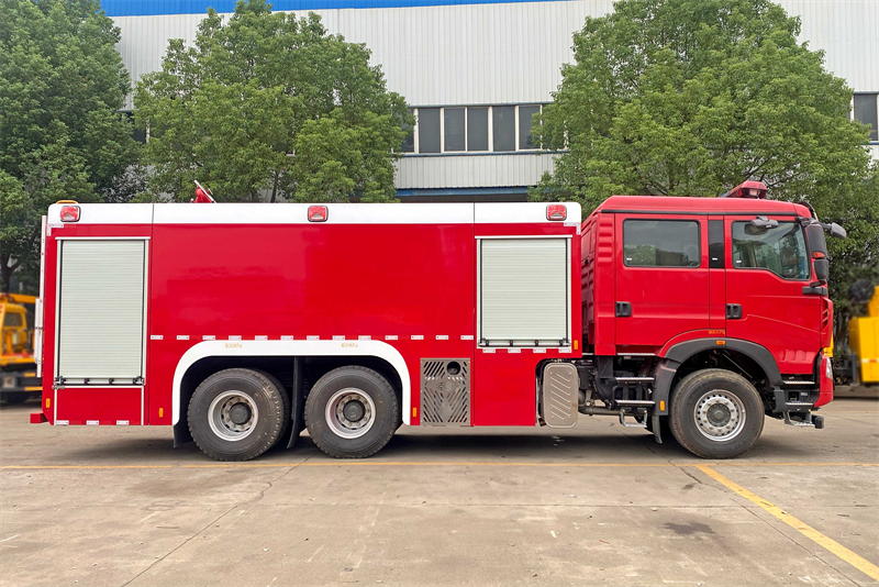 泵浦消防車有多少個水泵
